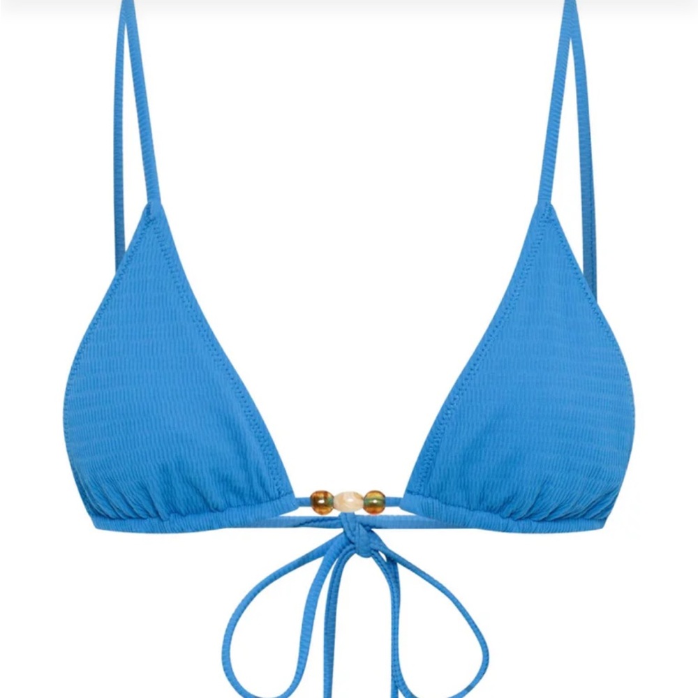 NEVER WORN- TJ Swim Lottie Top Azure